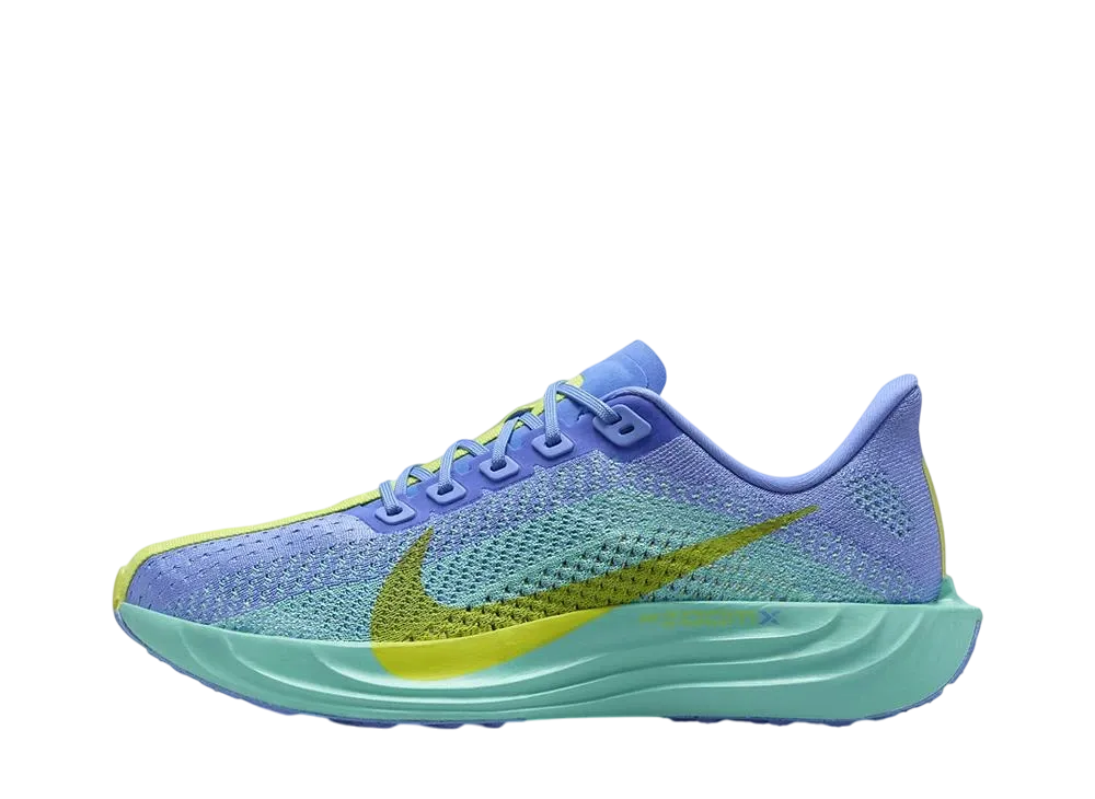 ナイキ ウィメンズ ペガサスプラス "ロイヤルパルス/グリーンフロスト/ブラック/サイバー"