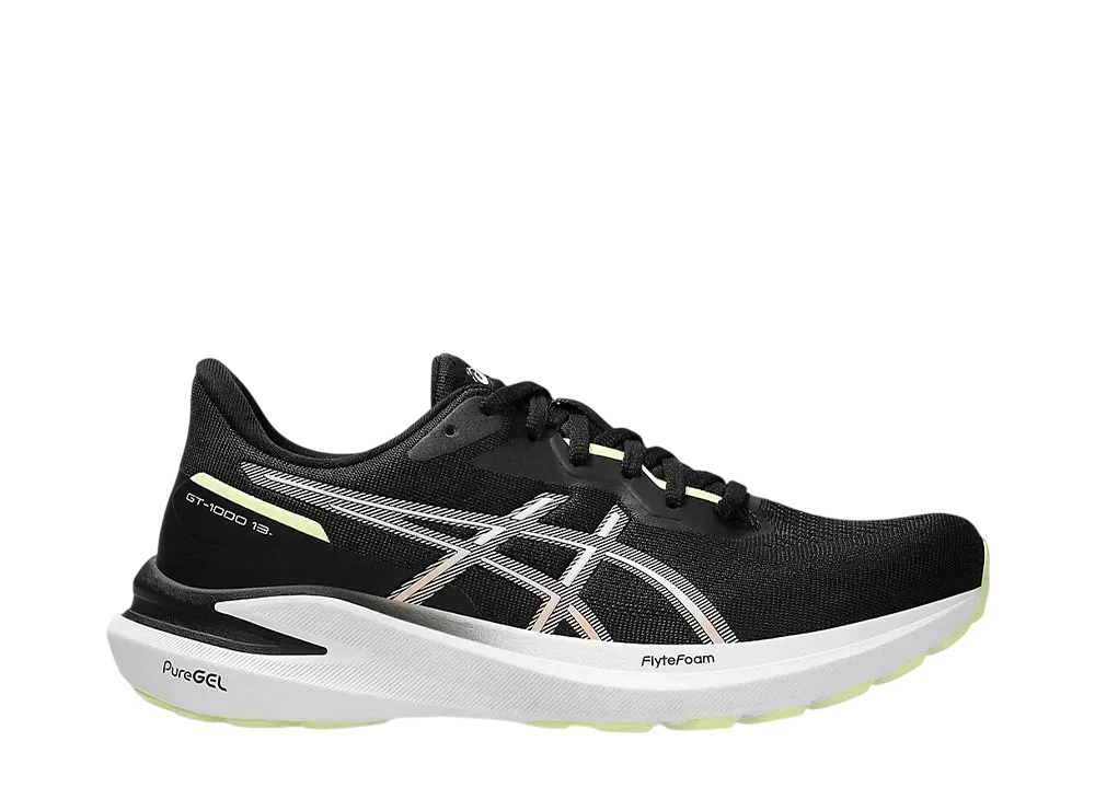 アシックス ウィメンズ GT1000 13 "ブラック/ブリーズ"