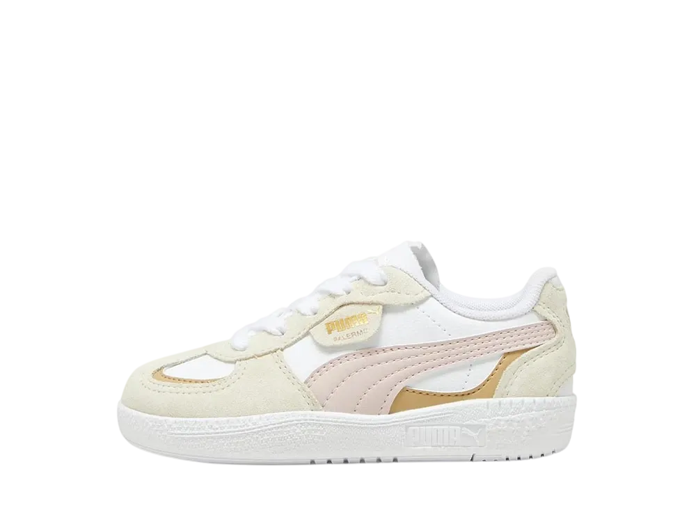プーマ PS パレルモ モーダ "プーマホワイト/モーブミスト" (キッズ)