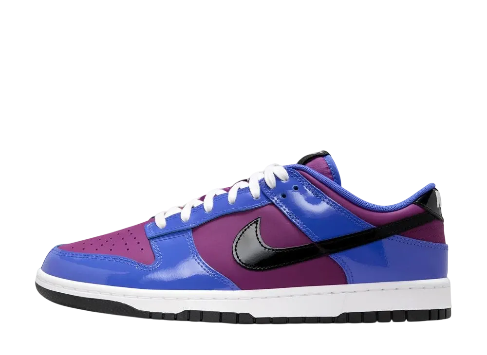 ナイキ ダンク ロー SE "パテントレザー/パラマウントブルー/ブラック"