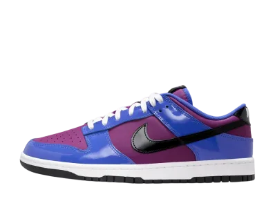 ナイキ ダンク ロー SE "パテントレザー/パラマウントブルー/ブラック"