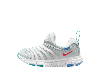 Nike PS Dynamo Free "White/Pure Platinum/Blue Beyond/Dusty Cactus"