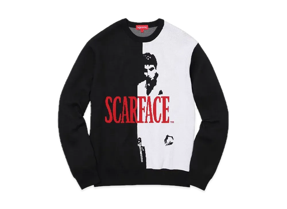 Supreme Scarface Sweater "Black"