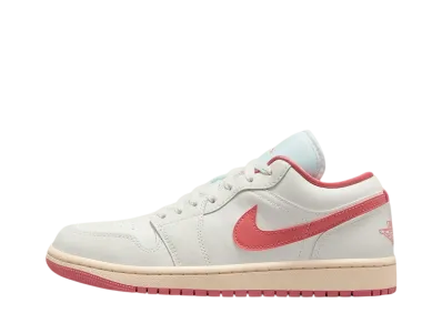 ナイキ ウィメンズ エアジョーダン1 ロー "セイル/グアバアイス/ピンクソルト"