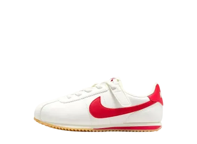 Nike PS Cortez EasyOn "Sail/Gum Yellow/University Red"