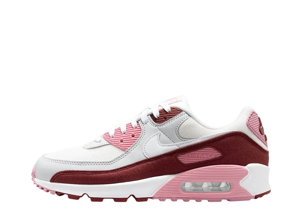Nike Women's Air Max 90 SE "Dark Team Red/Platinum Tint/Pure Platinum/White"