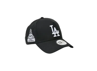 NEW ERA 9Forty A-Frame MLB Black & White Los Angeles Dodgers Cooperstown "Black"
