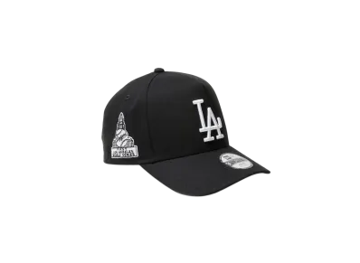 NEW ERA Youth 9Forty A-Frame Black & White Los Angeles Dodgers Cooperstown "Black"