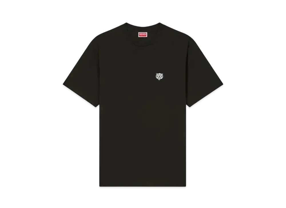 KENZO 'Happy Tiger' Embroidery T-shirt "Black"