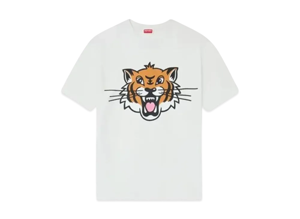 KENZO 'Happy Tiger' T-shirt "Off White"