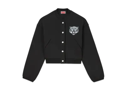 KENZO 'Happy Tiger' Teddy Jacket "Black"