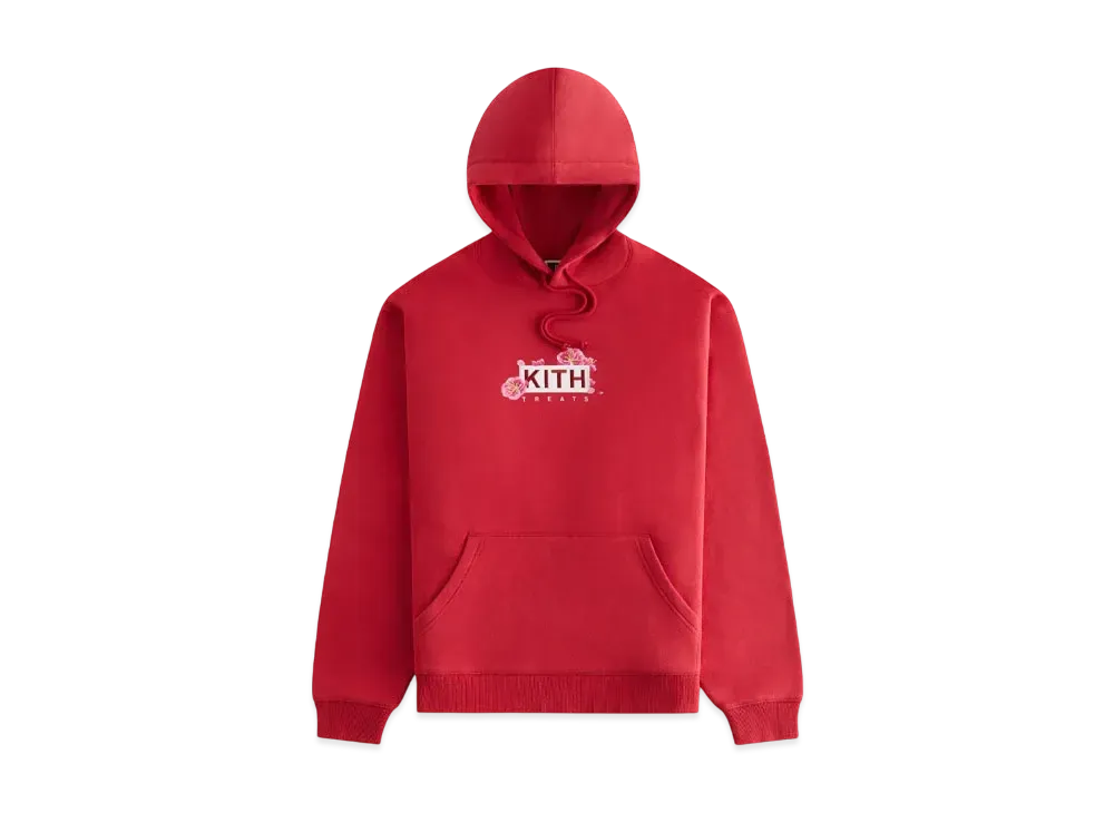 Kith Treats Lunar New Year 2025 Box Logo Hoodie "Red"