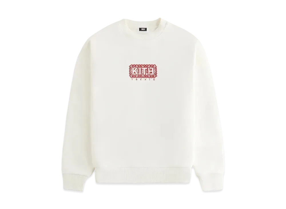 Kith Treats Lunar New Year 2025 Box Logo Crew Sweat "Cream"