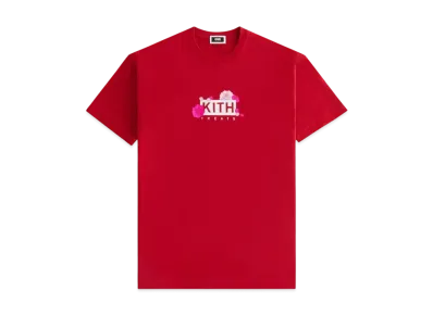 Kith Treats Lunar New Year 2025 Box Logo Tee "Red"