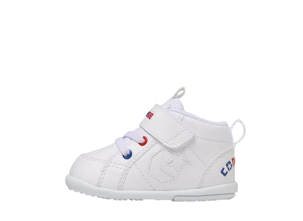 コンバース TD ミニ インチスター "ホワイト/トリコ" (キッズ)