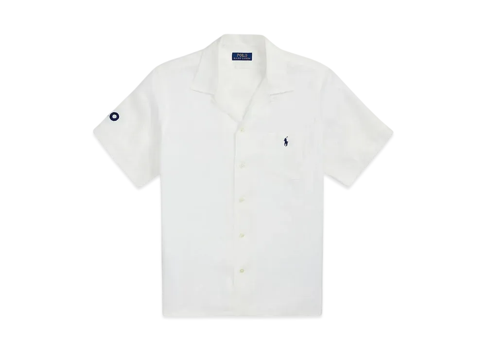 Polo Ralph Lauren x Australian Open Linen Blend Camp Shirt "White"