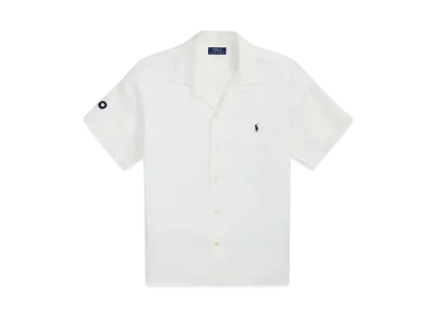Polo Ralph Lauren x Australian Open Linen Blend Camp Shirt "White"