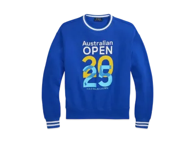 Polo Ralph Lauren x Australian Open Logo Terry Crewneck "Blue"