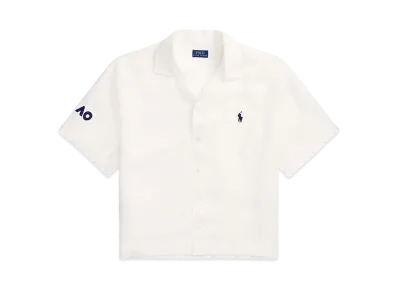 Polo Ralph Lauren x Australian Open Linen Cotton Camp Shirt "White"