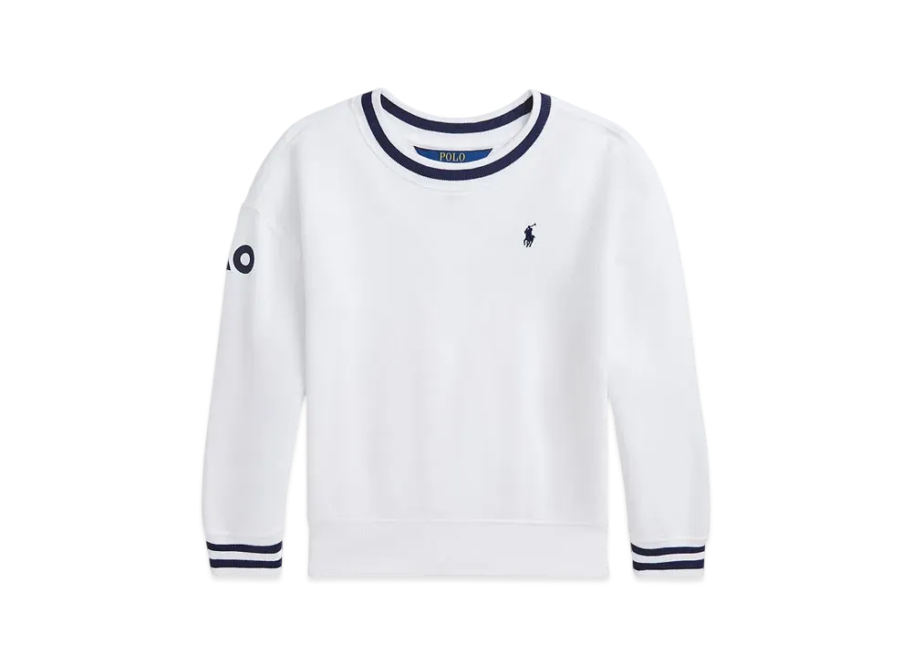 Polo Ralph Lauren x Australian Open Terry Sweatshirt (Girls) "White"