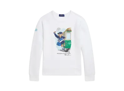 Polo Ralph Lauren x Australian Open Polo Bear Sweatshirt (Boys) "White"