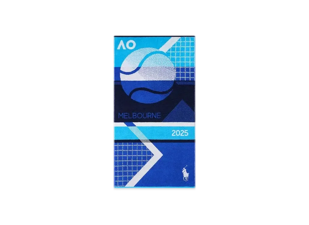 Polo Ralph Lauren x Australian Open Graphic Hand Towel "Blue"