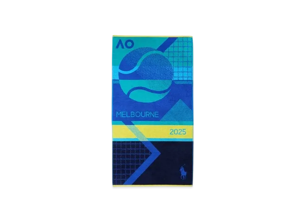 Polo Ralph Lauren x Australian Open Graphic Hand Towel "Blue"