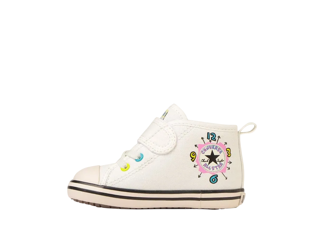 タマゴッチ × コンバース TD ベビー オールスター N V-1 "ホワイト" (キッズ)
