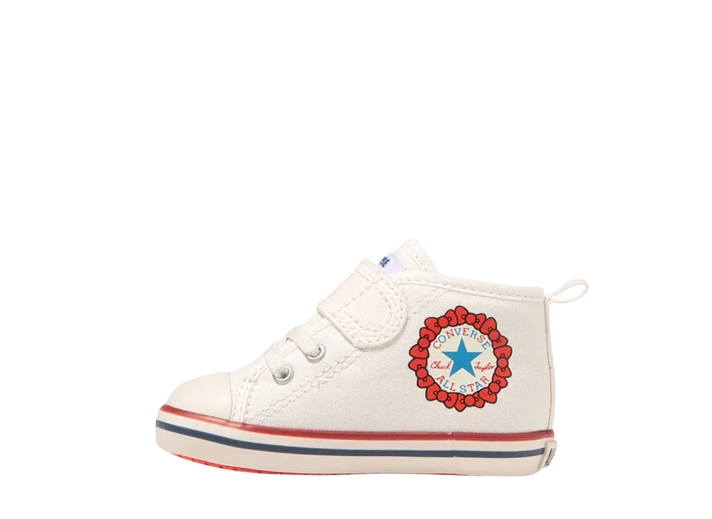 Hello Kitty × Converse TD Baby All Star N V-1 "White"