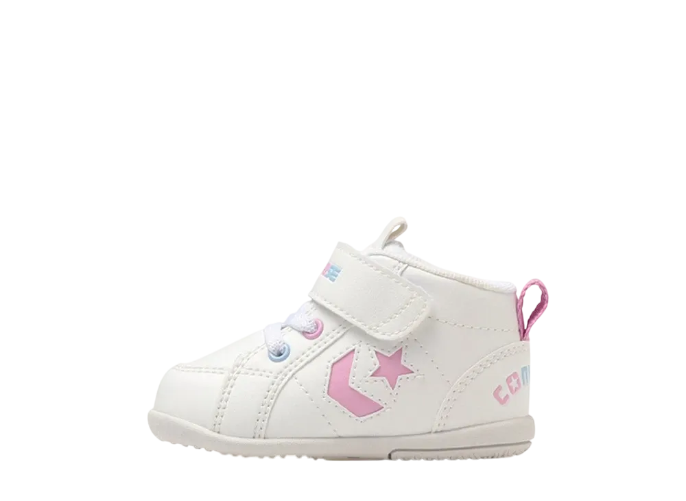 コンバース TD ミニ インチスター "ホワイト/ピンク/サックス" (キッズ)