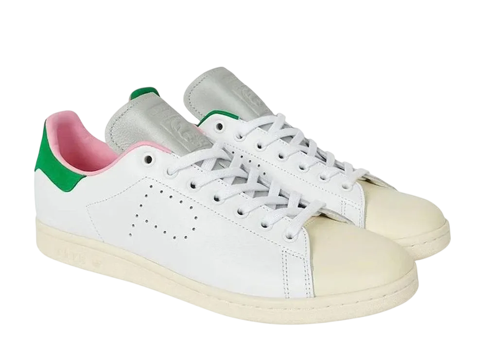 パレス × アディダスオリジナルス スタンスミス "ホワイト/グリーン/ピンク"