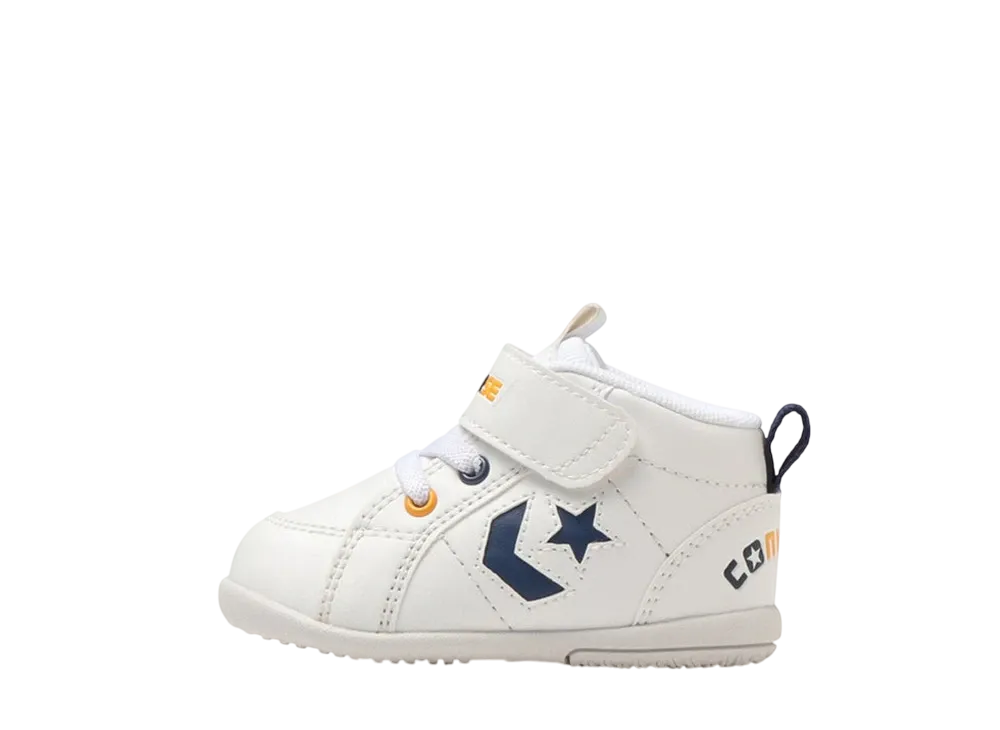 コンバース TD ミニ インチスター "ホワイト/ネイビー/オレンジ" (キッズ)