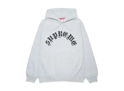 Supreme Printed Arc Hooded Sweatshirt "Heather Grey"