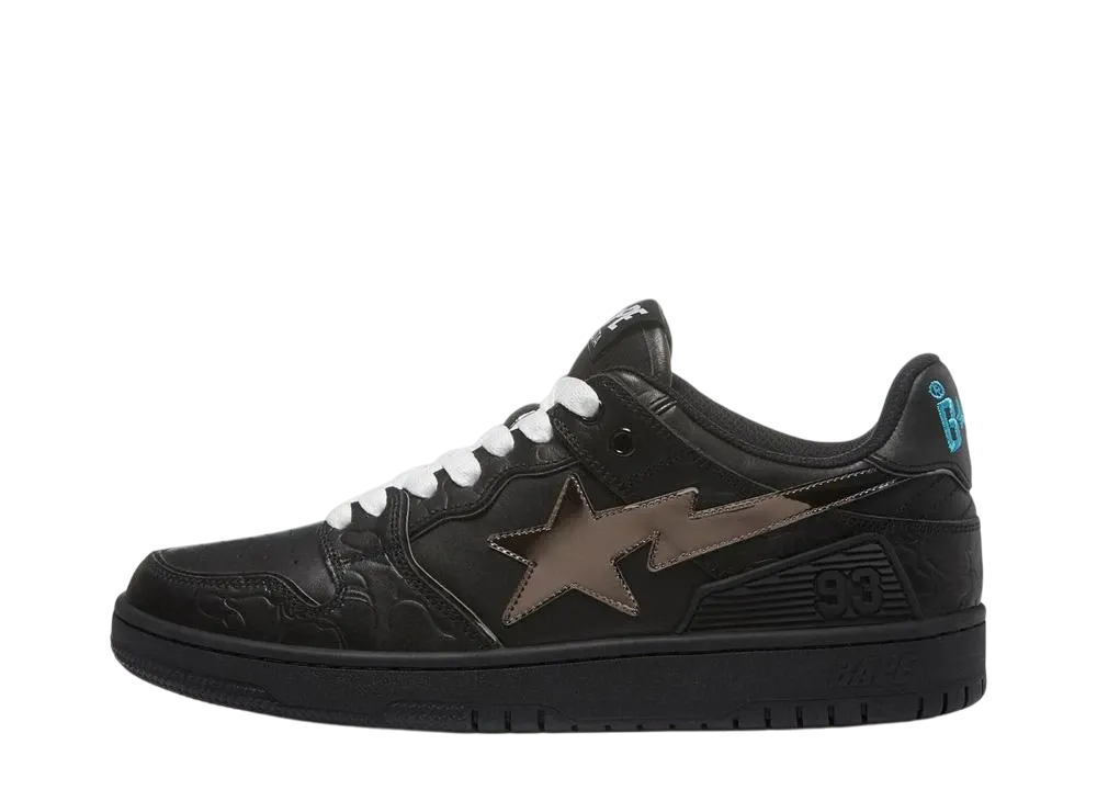 A BATHING APE®︎ Women's BAPE SK8 STA "Black"