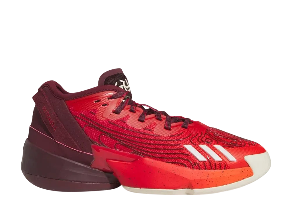 アディダス ドン イシュー4 "ベタースカーレット/クリームホワイト/シャドウレッド"