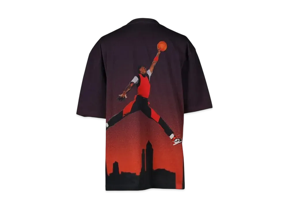★NIKE★AIR JORDAN 85 GRADIENT T-シャツ★追跡可 Nike Air Jordan 85 Gradient Sky Crew Off Noir Black HJ2316