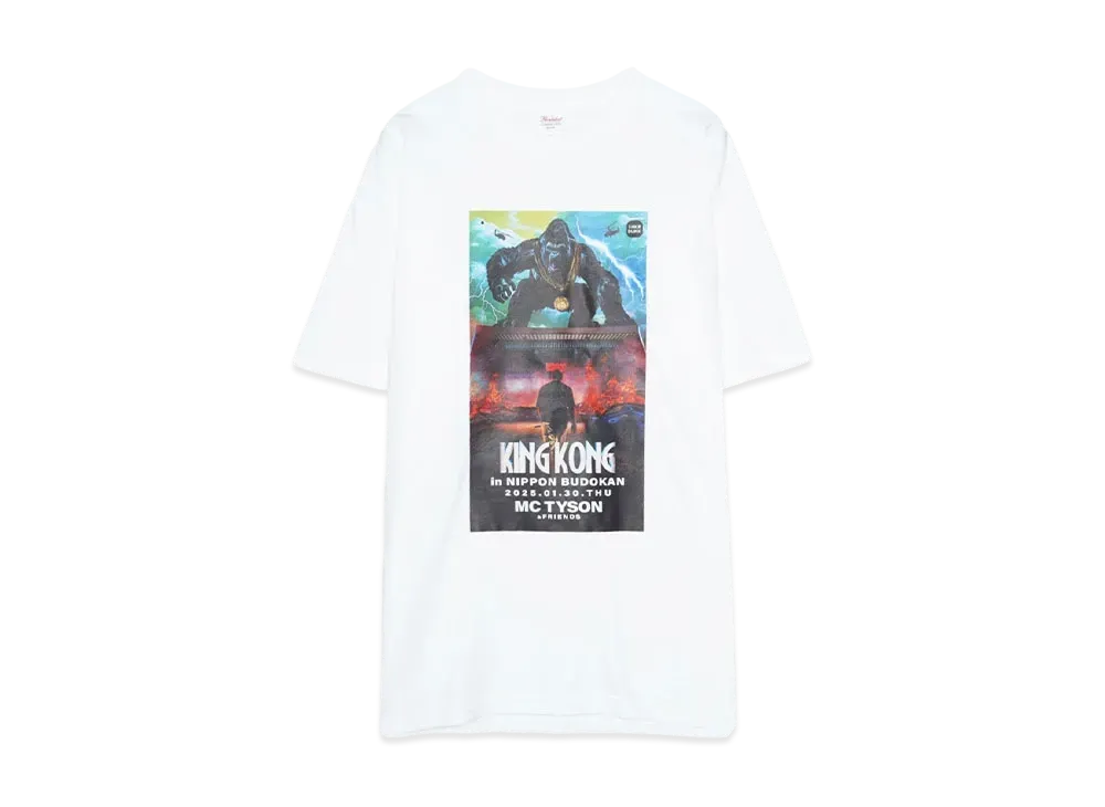 MC TYSON | KING KONG IN 武道館 \ T-Shirt "WHITE"