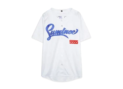 MC TYSON | KING KONG IN 武道館 \ Suminoe Baseball Shirt "WHITE"