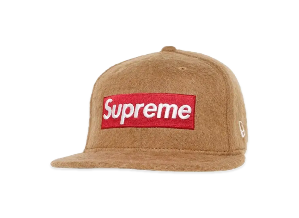 Supreme Brushed Wool Box Logo New Era "Brown"