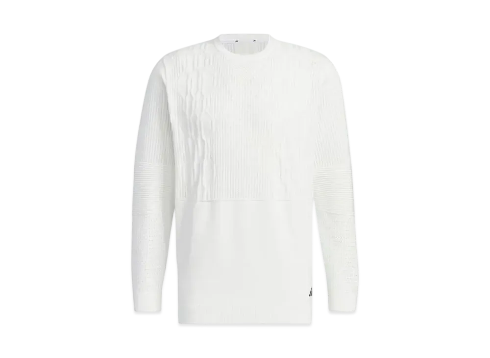 adidas ULT365 Primeknit Cable Sweater "White"