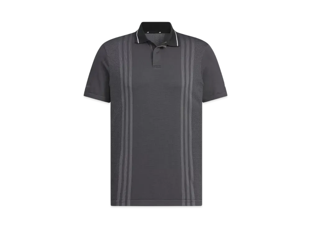 adidas ULT365 Primeknit Side Seamless Polo "Black/Grey"
