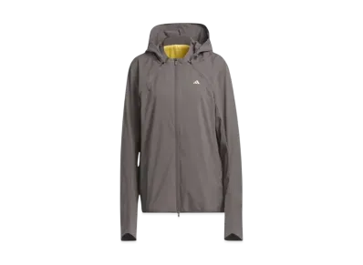 adidas ULT365 Twist Weave Detachable Water-Repellent Windproof Jacket "Charcoal"