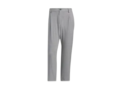 adidas ULT365 Mini Check Stretch Ankle Pants "White/Black"