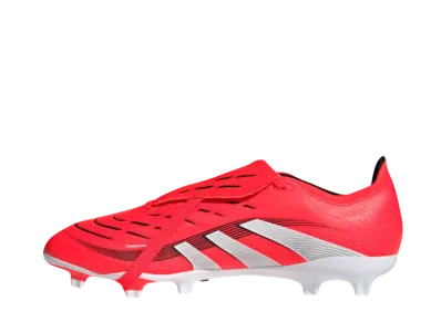 adidas Predator League Foldover Tongue Firm/Multi-Ground Cleats "Lucid Red/Cloud White/Core Black"