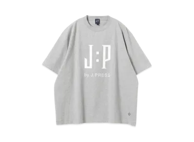 B:MING by BEAMS x J.PRESS ORIGINALS Logo Print T-shirt "Gray"