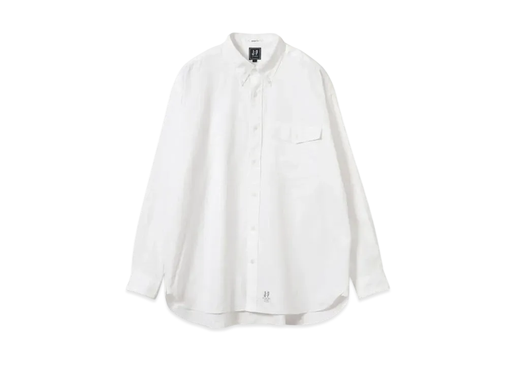 B:MING by BEAMS x J.PRESS ORIGINALS Oxford Button Down Shirt "White"