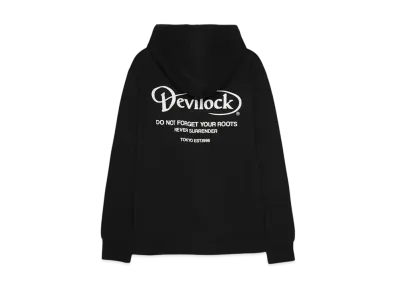 DEVILOCK DAIMRLER LOGO ZIP HOODIE "BLACK"