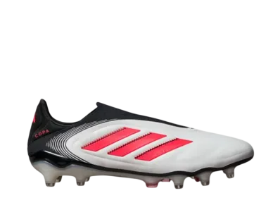 adidas Copa Pure 3 Elite Laceless FG Cleats "Cloud White/Lucid Red/Core Black"