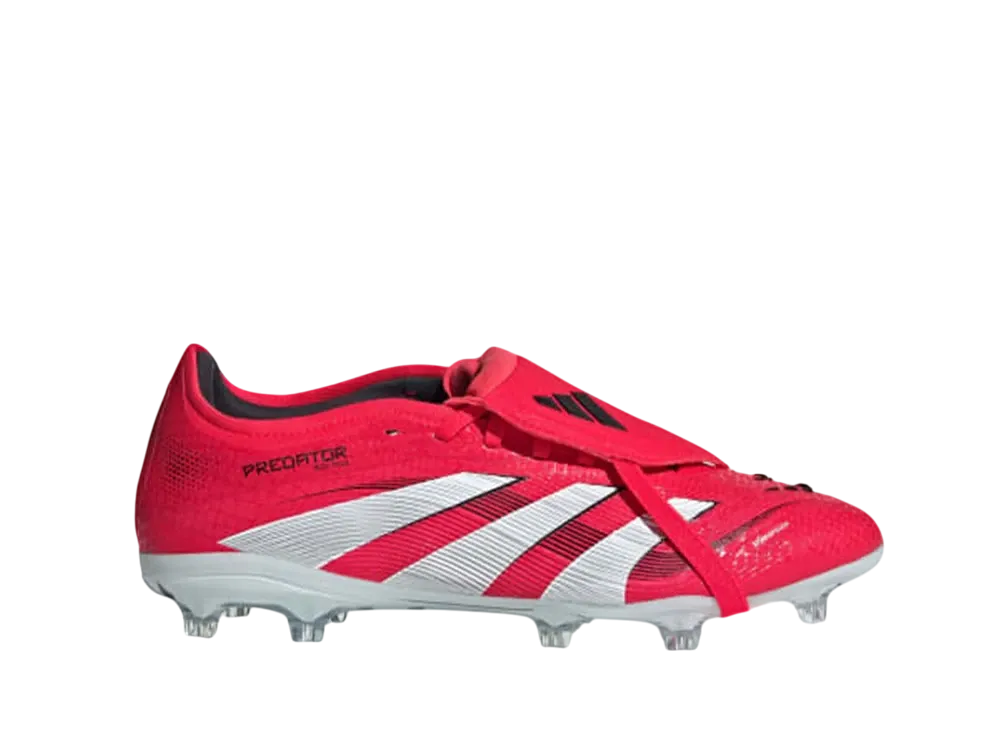 アディダス プレデター プロ エリート フォールドオーバー タン FG スパイク "ルシッドレッド/クラウドホワイト/コアブラック"