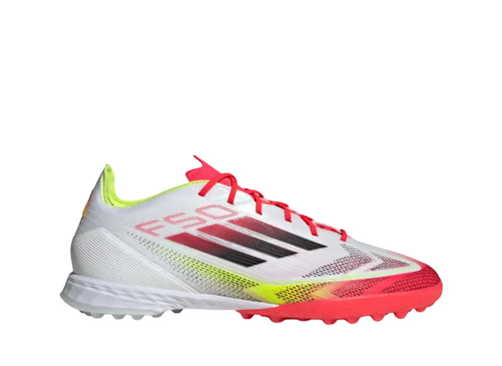 adidas F50 Pro TF "Cloud White/Core Black/Solar Yellow"